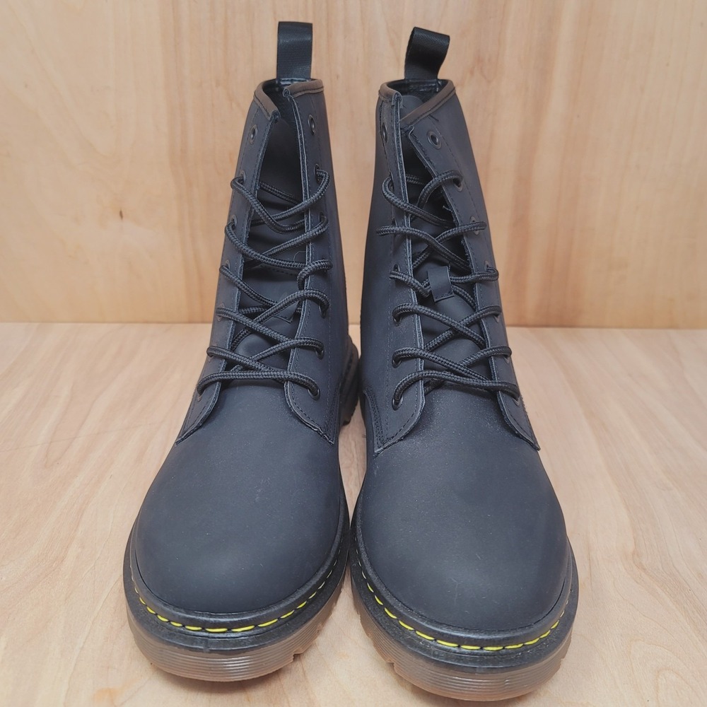 find. Women's Ankle Boots Size 9 M Black Combat Lace Up - Picture 4 of 12